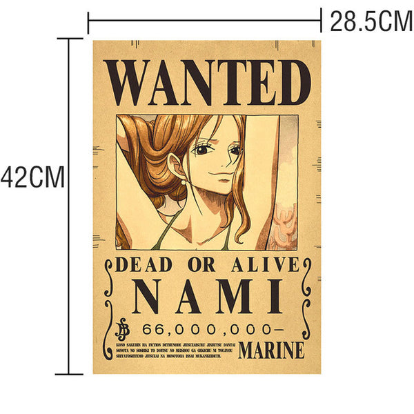 Avis de recherche One Piece 28x42cm – Tako du Japon