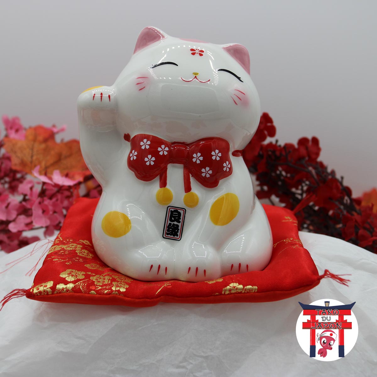 Tirelire Chat Japonais - Chat Maneki Neko Tirelire Lucky Cat, Chat