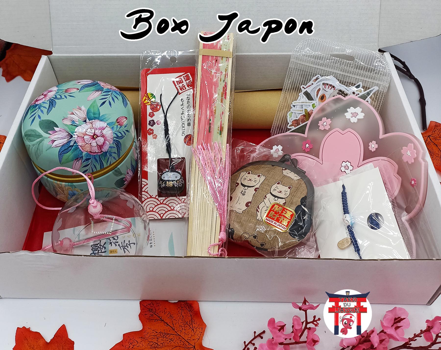 Explorez l'univers du Japon avec notre box surprise : une
